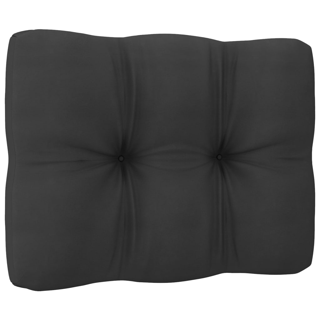11-tlg. Garten-Lounge-Set mit Kissen Kiefer Massivholz